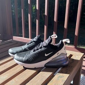 Nike Women’s Air Max 270 Black Fierce Pink Size 7.5 LIKE NEW